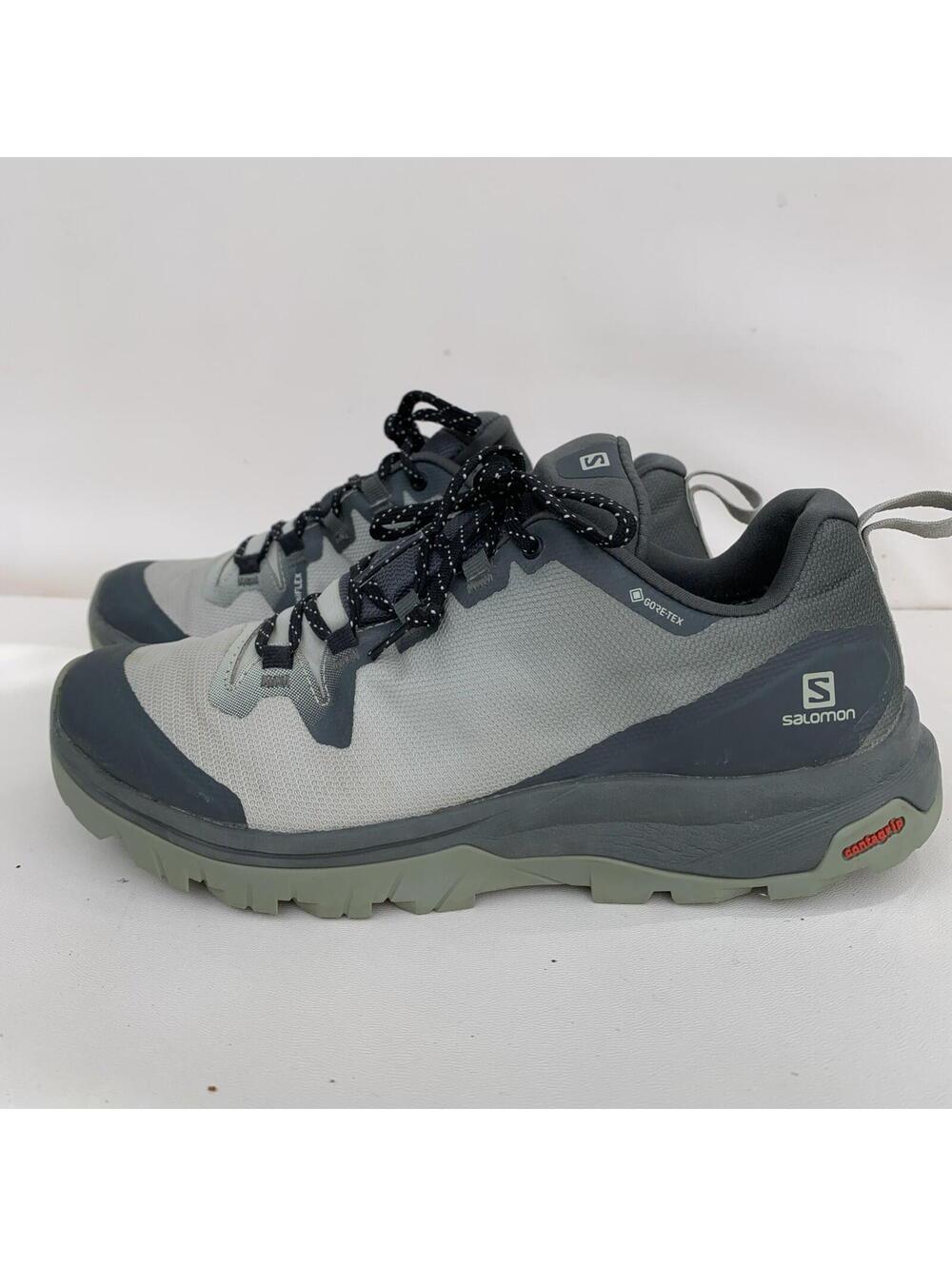 Salomon Vaya Mid GTX Hiking Boots Gore-Tex - Mens Size 8 Gray